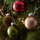 Small Glass Ball Ornaments (Set of 25) - Jewel Tones