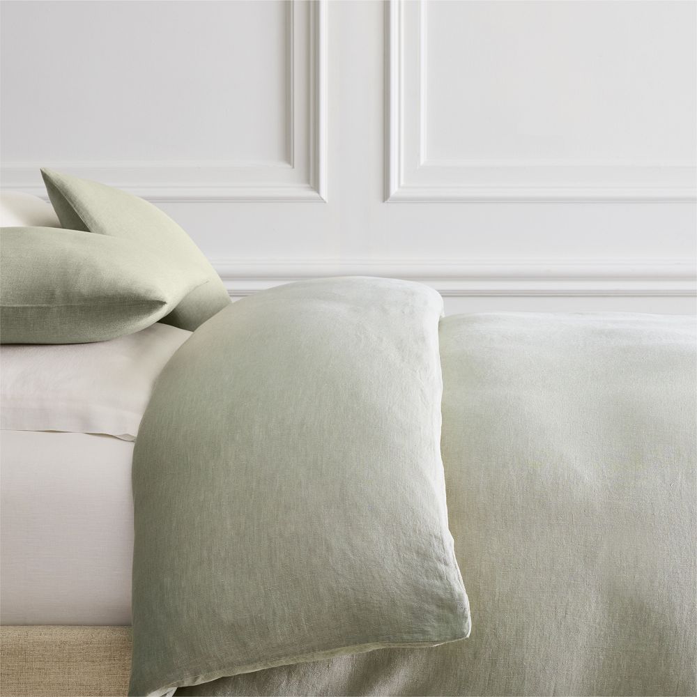 European Flax Linen Duvet Cover & Shams