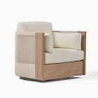 Porto Outdoor Swivel Chairs &amp; Side Table Set