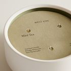 West Elm Homescent Triple Wick Candle - Mint Tea