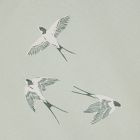 Joseph Altuzarra Painted Birds Crib Sheet