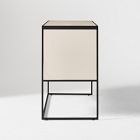 Marlowe Desk (42") &amp; Narrow Shelf (18") &amp; Small Storage Tower (18") Set