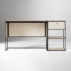 Marlowe Desk (42") &amp; Small Storage Tower (18") Set