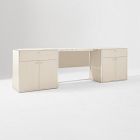 Marlowe Desk (42") &amp; Storage Cabinet (30") Set