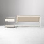 Marlowe Desk (60") & Storage Cart (30") Set