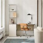 Marlowe Desk (42") &amp; Narrow Shelf (18") Set