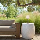 Newcastle Indoor/Outdoor Pebble End Table (24")