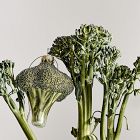 Glass Broccoli Ornament