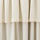 European Flax Linen Valance Blackout Curtain