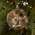 Colored Glass Ball Ornaments