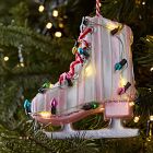 Light-Up Ice Skate Ornament