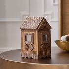 Open Box: Artisan Wood Villages Houses, 9.5"