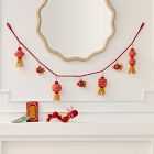 Felt Lunar New Year Lantern &amp; Garland