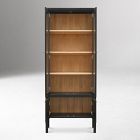 Emman Tall Glass Cabinet (86")