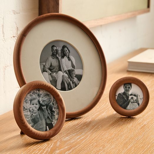 Terrace Folding Frames - Brass | West Elm