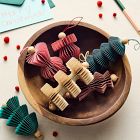 Scandi Accordion Paper Ornaments (Set of 6)