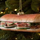 Glass Bahn Mi Ornament