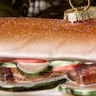 Glass Bahn Mi Ornament