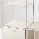 Marlowe Desk (42") &amp; Narrow Shelf (18") Set