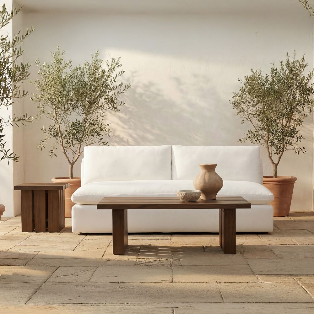 Sesimbra Outdoor Teak Wood Coffee Table