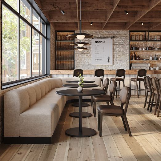Roebling Leather Dining Chair Set of 2 | West Elm