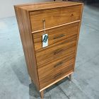 Open Box: Mid-Century 5-Drawer Dresser (27") - Acorn