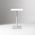 Simii Trellex Height-Adjustable Disc Base Marble Table