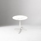 Simii Trellex Round X-Base Marble Table