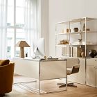 Marlowe Desk (60") &amp; Wide Shelf (30") Set