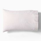 Gingham Printed Pillowcase Set