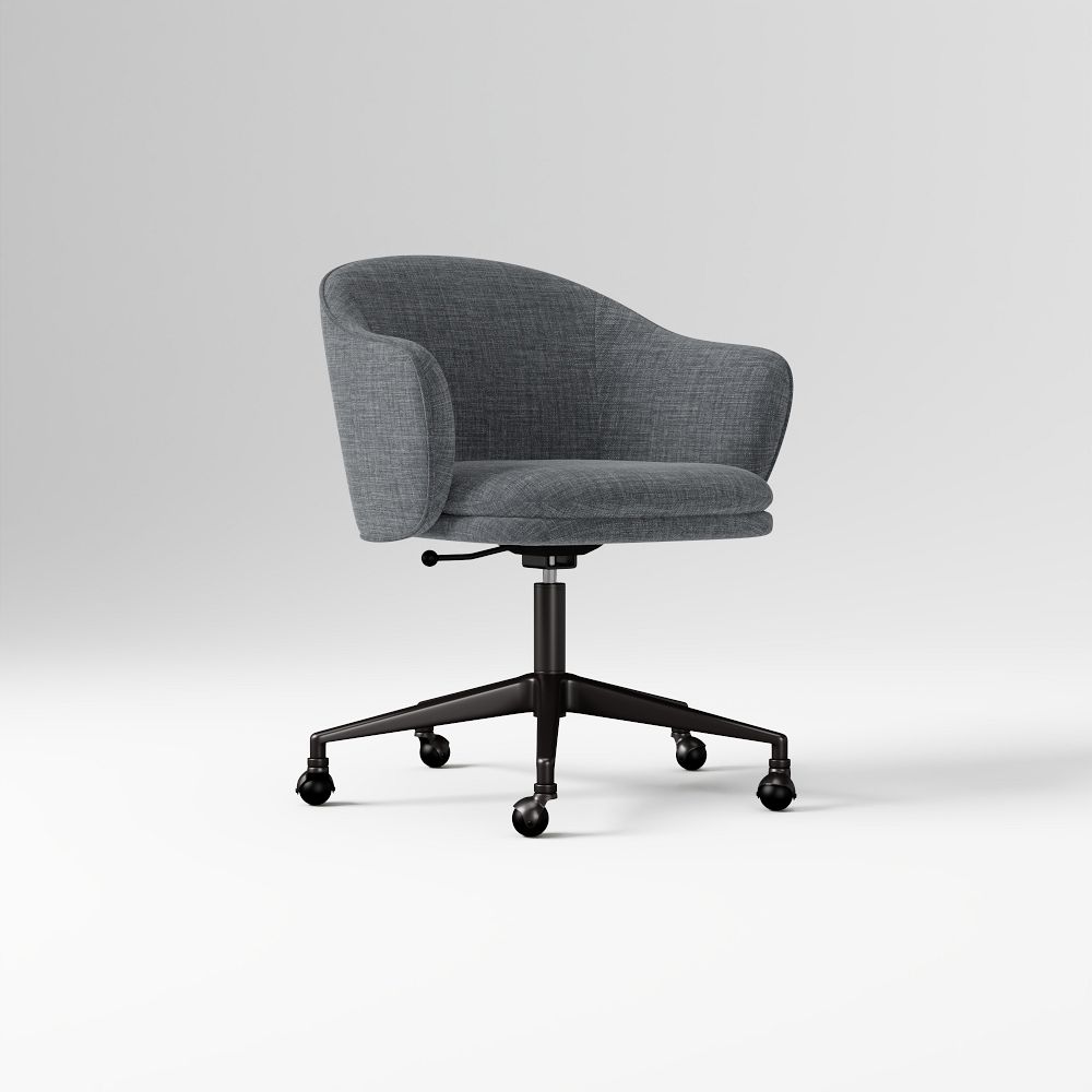 Wayne Swivel Office Chair w/ Arms by West Elm