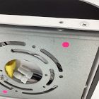 Open Box: Curved Metal LED Sconce (7") - Black