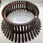 Open Box: Modern Wood Tree Collar - Dark Walnut