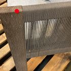 Open Box: Porto Outdoor Dining Chair (Set of 2) - Frost Gray, Driftwood