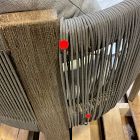 Open Box: Porto Outdoor Dining Chair (Set of 2) - Frost Gray, Driftwood