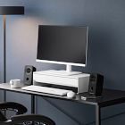 Yamazaki Monitor Stand w/ Drawer