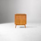 Mid-Century Modular Desk w/ File Cabinet (70")