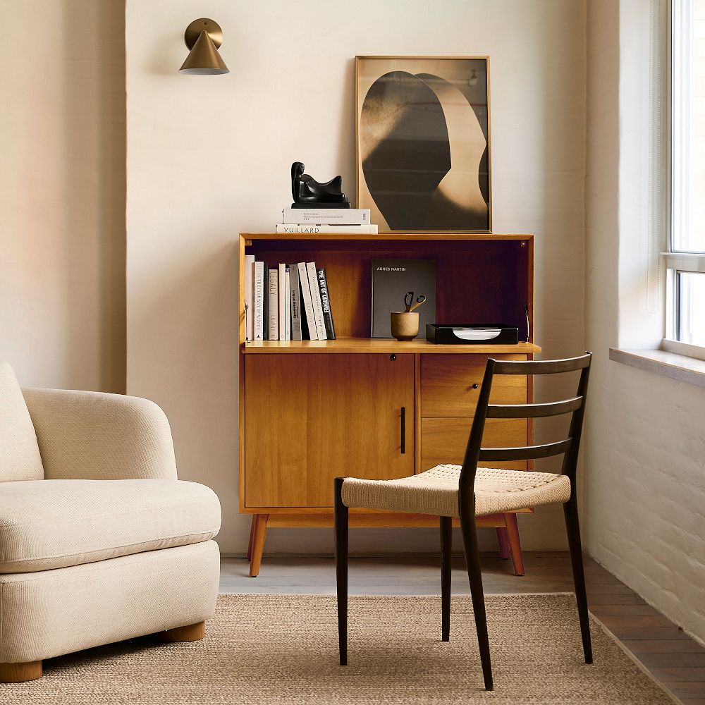 Mid-Century Secretary Desk (38") by West Elm