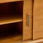 Mid-Century Modular L-Shaped Desk w/ Shelves &amp; Bookcase (70")