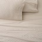 Open Box: Printed Pinstripe Sheet Set, Full - Camel