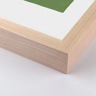 2 Green Vase Framed Wall Art by Roseanne Kenny