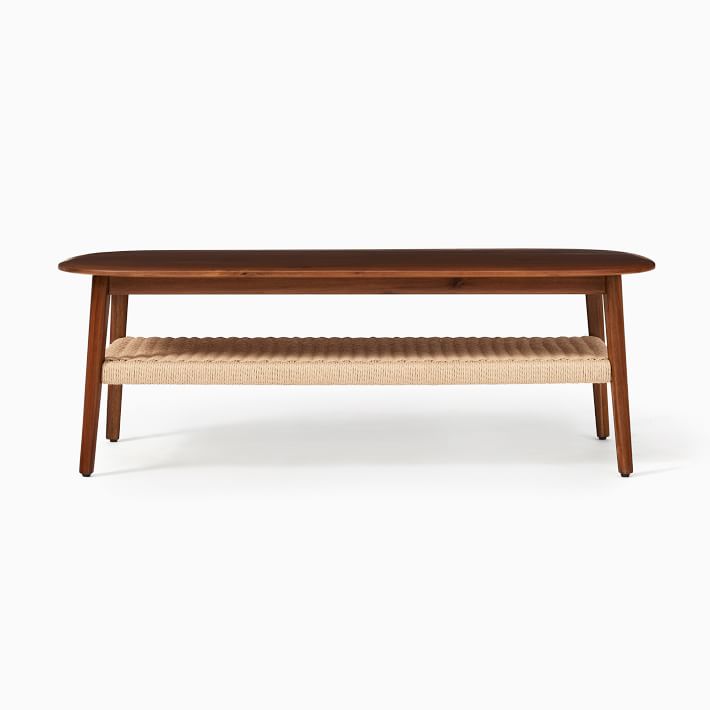 Chadwick Mid-Century Rectangle Coffee Table | Modern Living Room