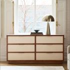 Douglas Solid Wood Tatami 6-Drawer Dresser (60")