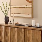 Layered Fabric Framed Wall Art