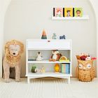 Nash Open Narrow Dresser with Removable Topper (33")