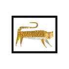 WerkShoppe Leopard Framed Wall Art