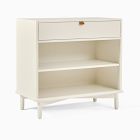 Nash Open Narrow Dresser with Removable Topper (33")