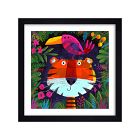 WerkShoppe Tiger &amp; Friend Framed Wall Art
