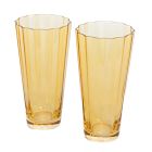 Estelle Colored Glass Sunday Highball Glass Sets