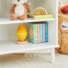 Nash Open Narrow Dresser with Removable Topper (33")